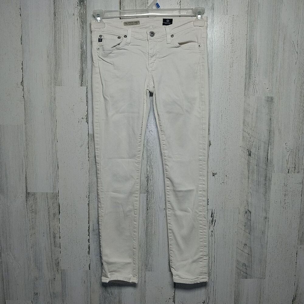 Adriano Goldschmied The Stevie Ankle Slim Straight 25R Bone